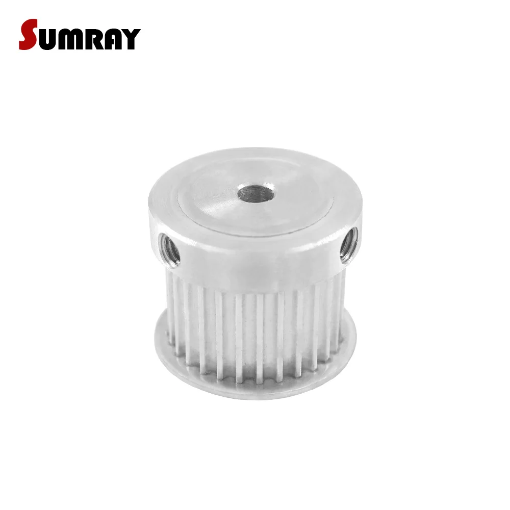 

SUMRAY 3M 30T Timing Pulley 5/6/6.35/7/8/10/12/14/15/16/17/19/20mm Inner Bore Toothed Pulley Wheel 16mm Belt Width Gear Pulley