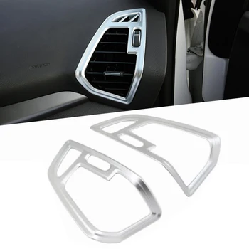 

For Ford Kuga Escape 2017 2018 Matte ABS Air Vent Outlet Cover Trim Car A/C Air-condition Wind Out styling stickers accessories