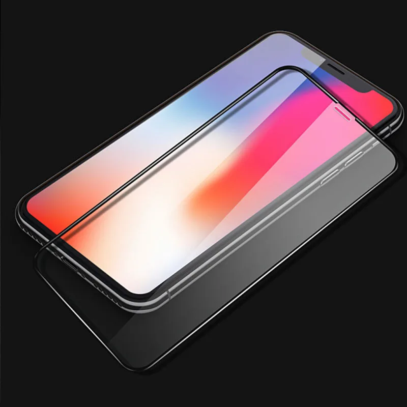 

20pcs tempered glass screen protector for iphone x full cover protective film screen protectors saver guard
