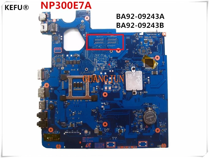 Разъем питания samsung np300e7a