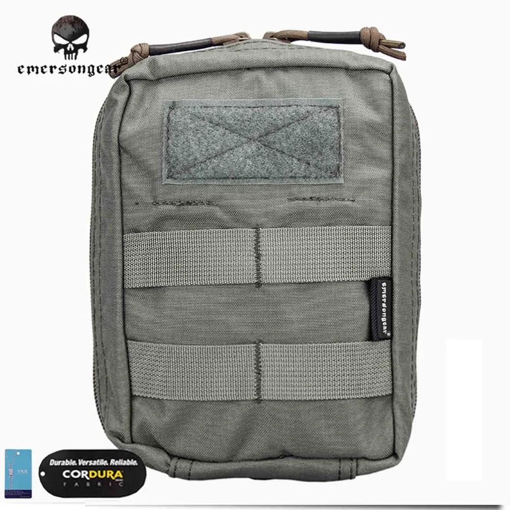 Emersongear 18*12,5*7 см Универсальный Чехол Molle Военная нейлоновая Боевая Экипировка EM9287 мультикам черный