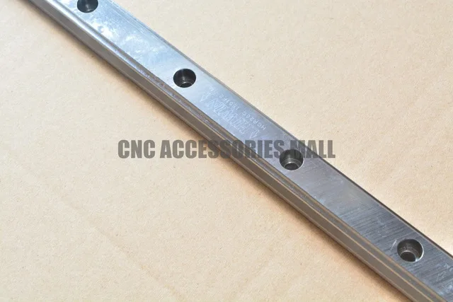 Original HIWIN Linear Guide Rails HG series HGR15 300mm guideway  for cnc router