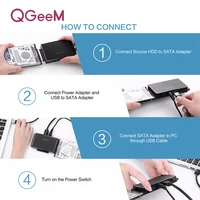 ל sata כבל QGEEM SATA ל- USB 3.0 IDE מתאם USB2.0 Sata כבל 2.5 3.5 המר USB SATA IDE Hard Disk Drive מתאם USB OTG C HDD SSD (4)
