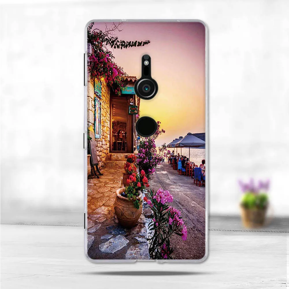 Чехлы 5 7 дюйма для Sony Xperia XZ2 чехол силиконовый из ТПУ XZ 2 чехол|Бамперы| |