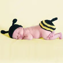 Новорожденный реквизит для фотосъемки кроше детская шапка ручной работы новорожденный реквизит для ребенка маска Младенческая новорожденная Студийная фотосъемка девочка