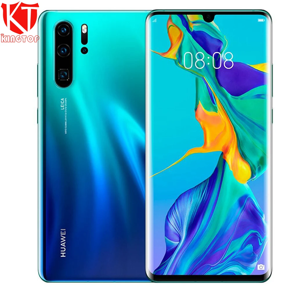 2019 новый оригинальный huawei P30 Pro мобильного телефона 8G 128G Kirin 980 2 6 GHz Android 9 1 47 ''OLED