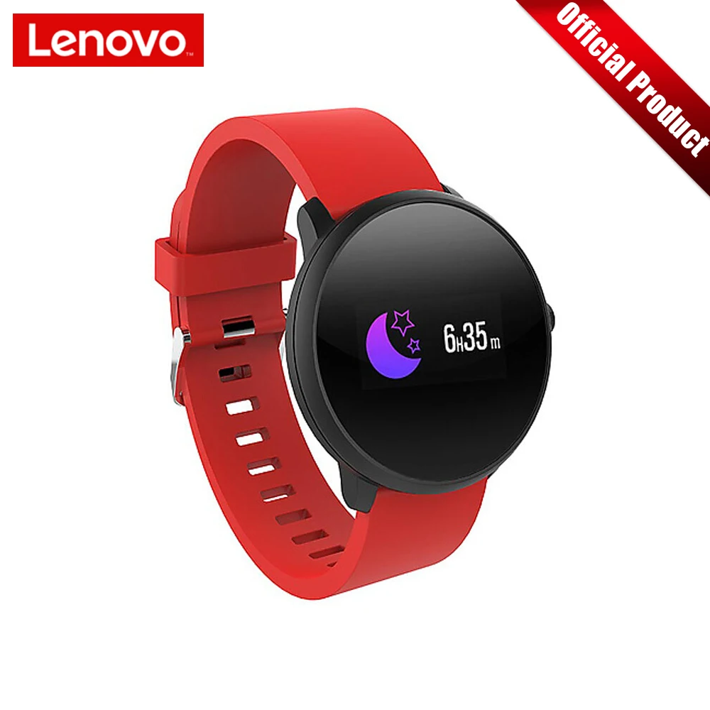 Lenovo Smart Watch HW10 Sports Watch Bracelet IP68 Waterproof 0.96 Inch LCD Color Screen Heart Rate Detector Fitness Tracker