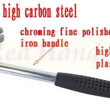 BESTIR Тайваньская черная железная ручка 0,25 кг 258mmL стальной молоток ручные инструменты, № 02121