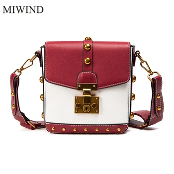 

Free Shipping MIWIND Fashion Handbags Famous Brand Bags High Quality Buckle Handbags Women Fashion Shoulder Bag WU2633