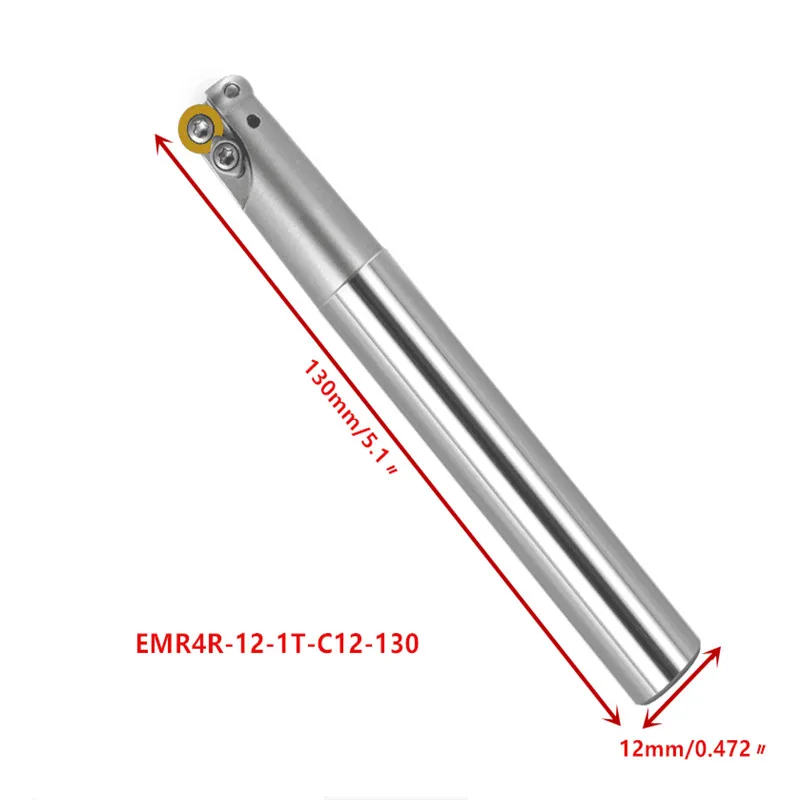 1P EMR4R-1T держатель для фрезерного инструмента C10mm/C12mm CNC торцевая фреза круглого