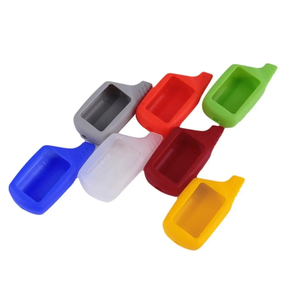 

5pcs B9 Mini Silicone Shell Cover for Remote Control Two-way Car Alarm System