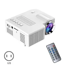 US Plug USB Portable UC28 PRO HDMI Mini LED Projector Home Cinema Theater AV VGA XXM8