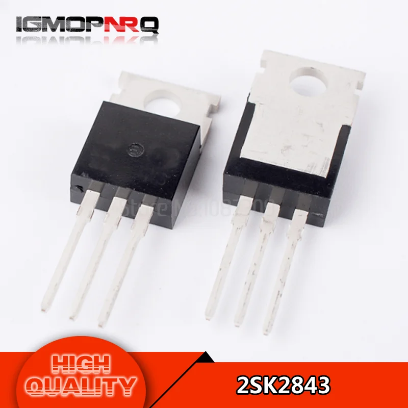 10pcs free shipping 2SK2843 K2843 TO 220F 500V 12A MOSFET N Channel ...