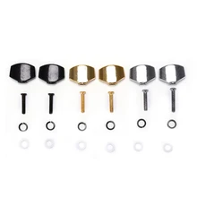 2 шт Сменные кнопки ручки маленькие овальные металлические колышки для гитары ключи тюнеры машинные головки