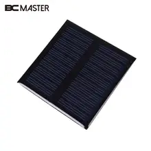 BCMaster 0.45W 5V Polysilicon Mini Solar Panel Solar Module System Epoxy Plate DIY Small Cell Battery For Tablet pc phone camera