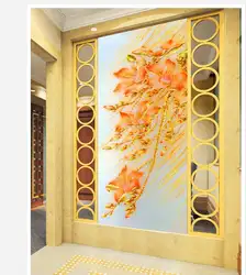 Украшение дома 3D индивидуальные обои Книги по искусству стены вход 3D стереоскопические цветы фон