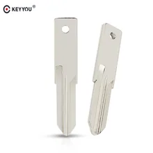 KEYYOU VAC102 Uncut Lâmina Chave Do Carro Para A Renault Lâmina de Substituição Virar Folding Remoto Chave Shell Em Branco Chave Em Branco