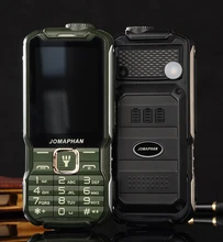 2017 Original PX8000 Power Bank Mobile Phone GSM Senior old man cell phone 2.8″ Screen Dual sim FM Radio backup big flashlight