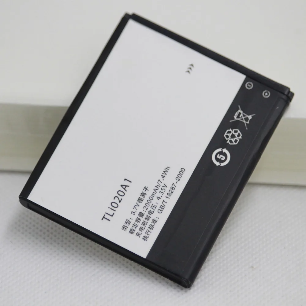 Аккумулятор TLi020A1 2000 мАч для Alcatel One Touch Pop 3 (5) 4G 5 Dual Sim OT 5065D 5065A 5065X 5065W 5065J 5065T 2 шт. |