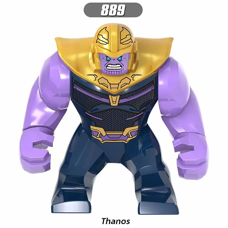 Одиночная продажа Enlighten Avengers 4 конца игры танос черный карлик Халк анти яд