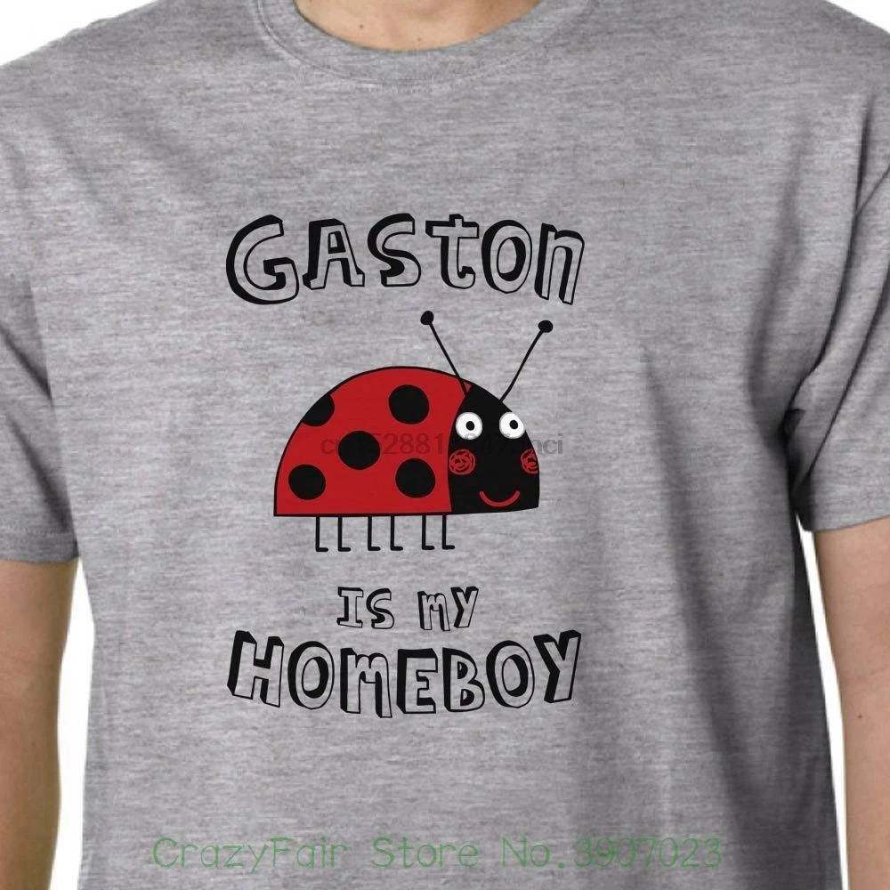 

Gaston Is My Homeboy T-shirt Kids Childrens Tv Ben Holly Little Kingdom Ladybird Casual Printed Tee