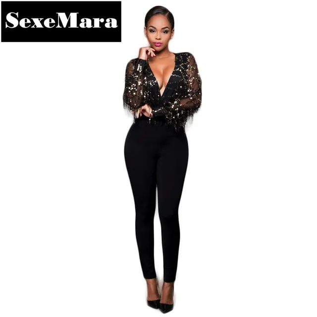 black jumpsuit women's clothing