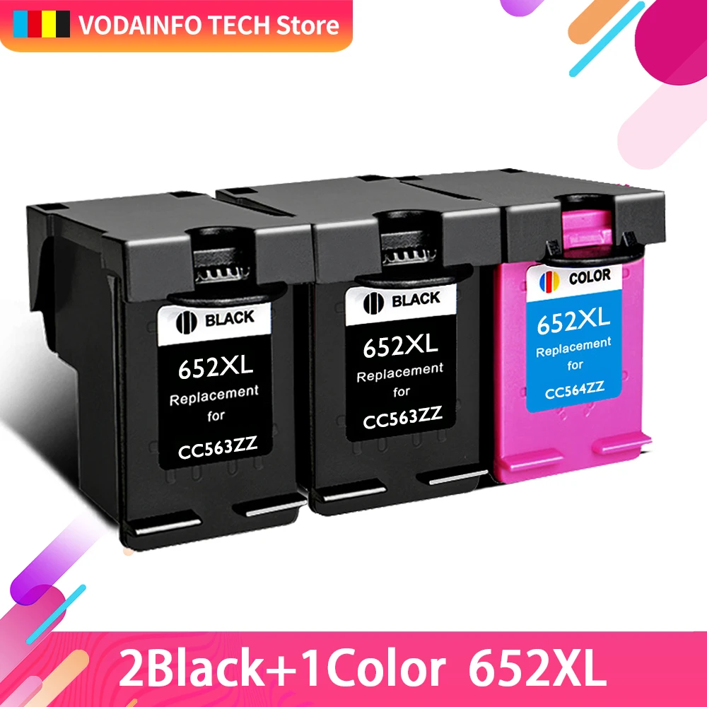 652XL Ink Cartridge Replacement Compatible With 652 XL - View #13