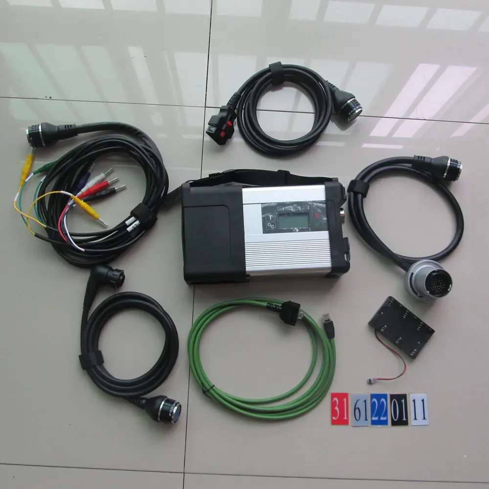 MB Stern C5 MB C5 Mulitplexer + sd c5 ssd software 20199 v + kabel für autos & lkw diagnose + table