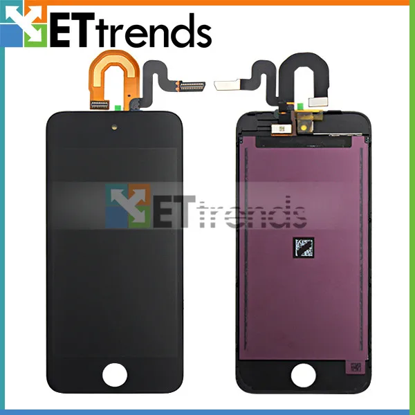 5PCS/LOT Full Original A LCD Screen Assembly for iPod Touch 5 / Touch 6 Black White Color DHL Free Shipping 5pcs lot official original new a quality screen for 6s lcd display black white
