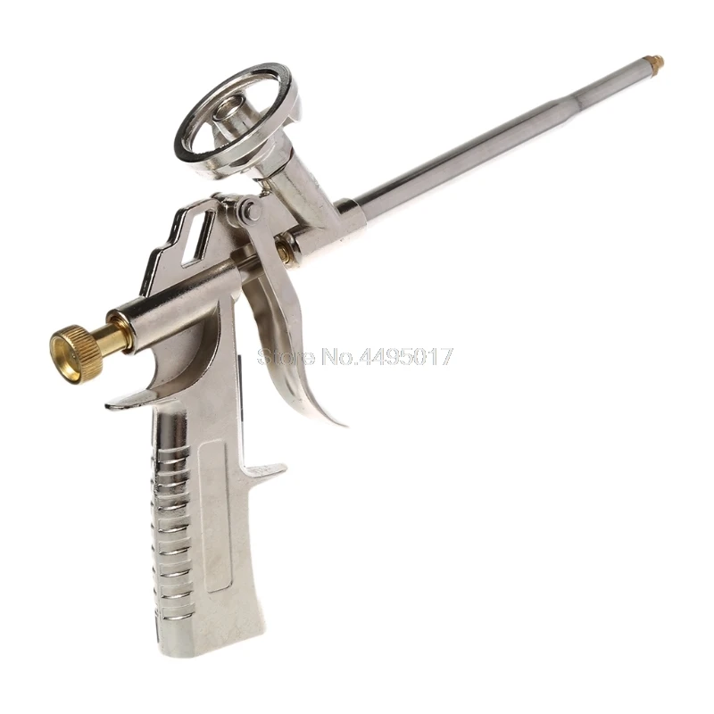 

High Quality Alloy Foam Expanding Spray Gun Sealant Dispensing PU Insulating Applicator Tool