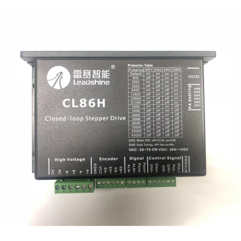 Гибридные сервоприводы Leadshine CL86H работают 24 80 В постоянного тока|Контроллер с ЧПУ|