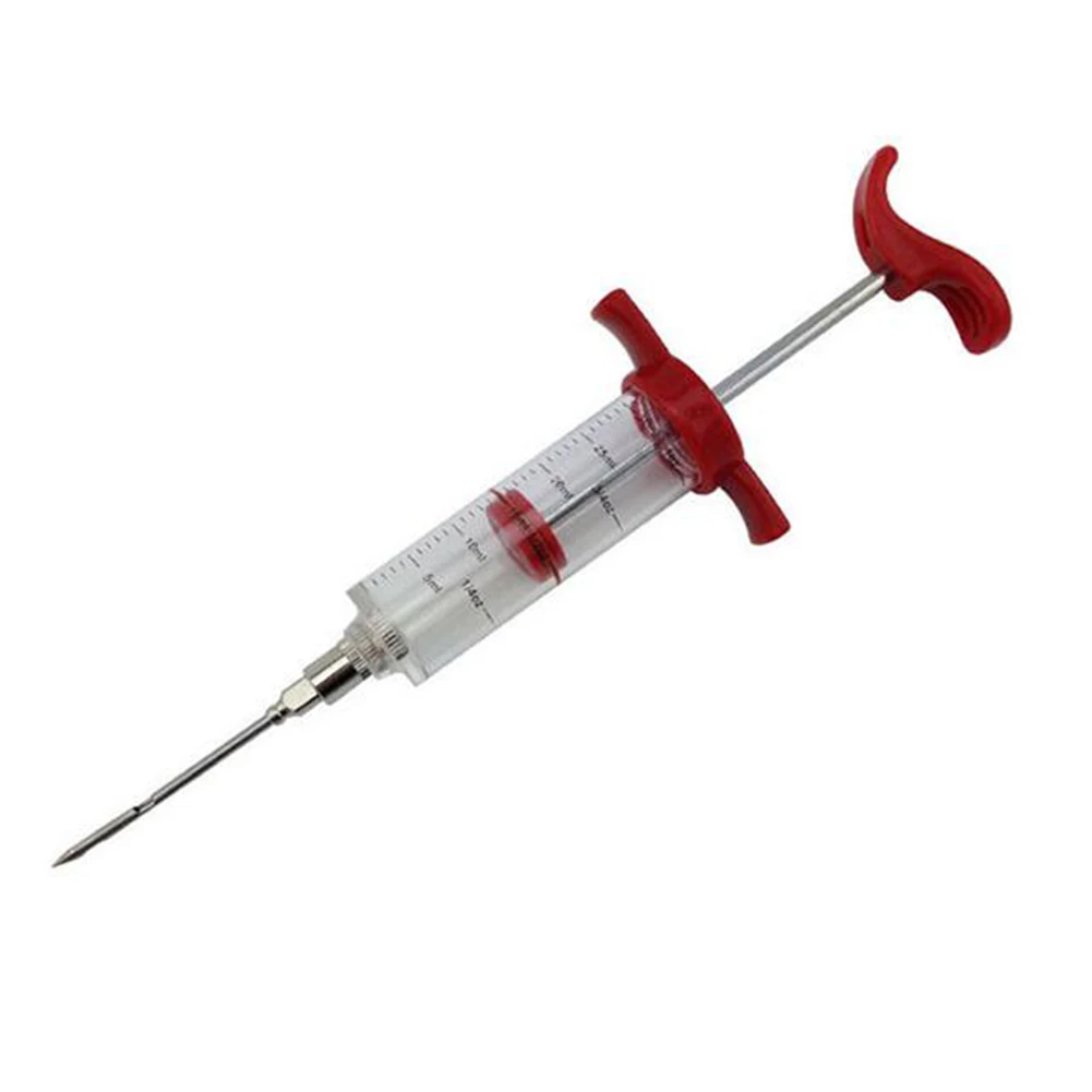 Kitchen tools Meat sauce Syrings Marinade Injector Christmas Roasted Turkey Flavoring BBQ seasoning Injection Syringe