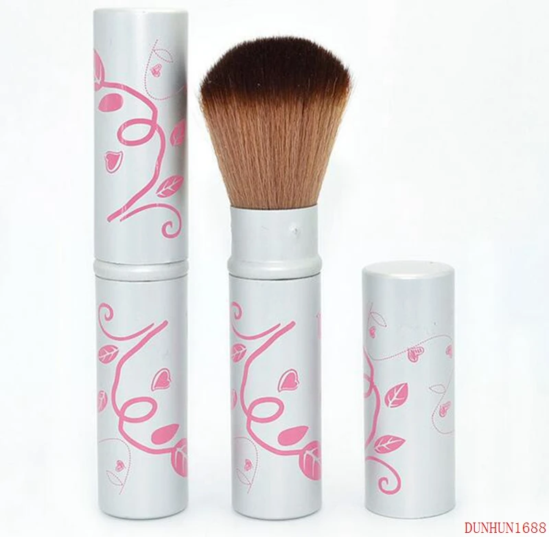 Pincel de Blush Ondulado de Seda de Nylon Telescópica Cabelo Alergia Beleza Ferramentas Multi-cor Opcional 7 Telescópica pincel de blush cabelo ondulado de