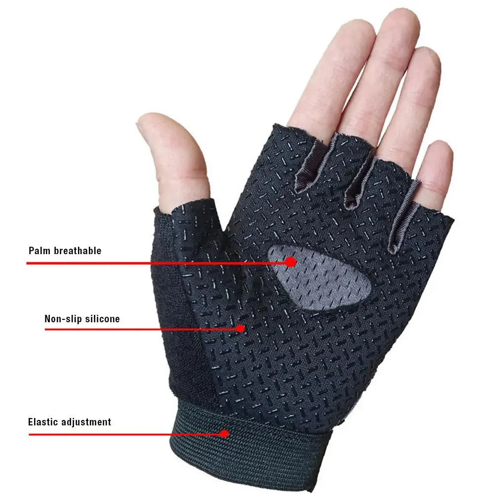 Подростковые спортивные перчатки, велосипедные защитные перчатки для занятий тяжелой атлетикой, для бега, для подростков, детей и маленьких женщин