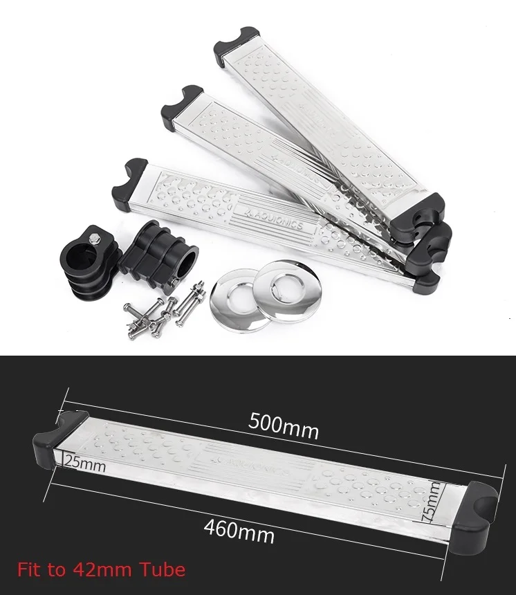 

Swimming pool 304 stainless steel ladder Stair Pool Replacement Ladder Rung Steps Fittings