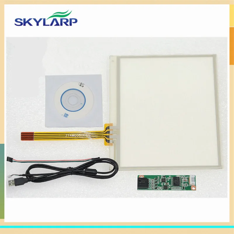 Skylarpu Новый 3 5 дюймовый 77 мм * 64 4 проводной резистивный сенсорный экран 77*64