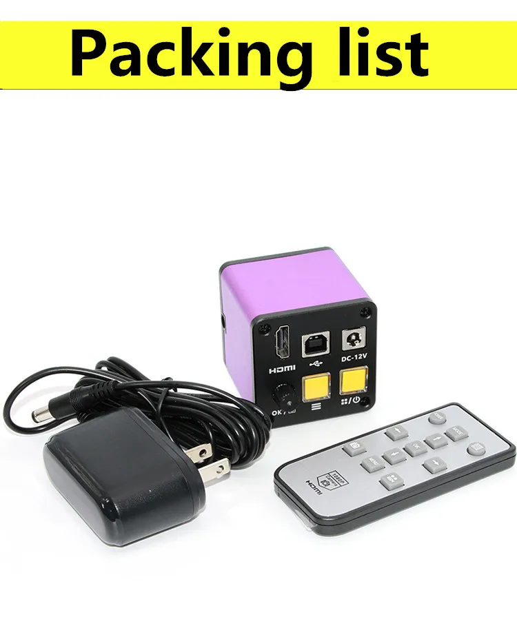 packing list