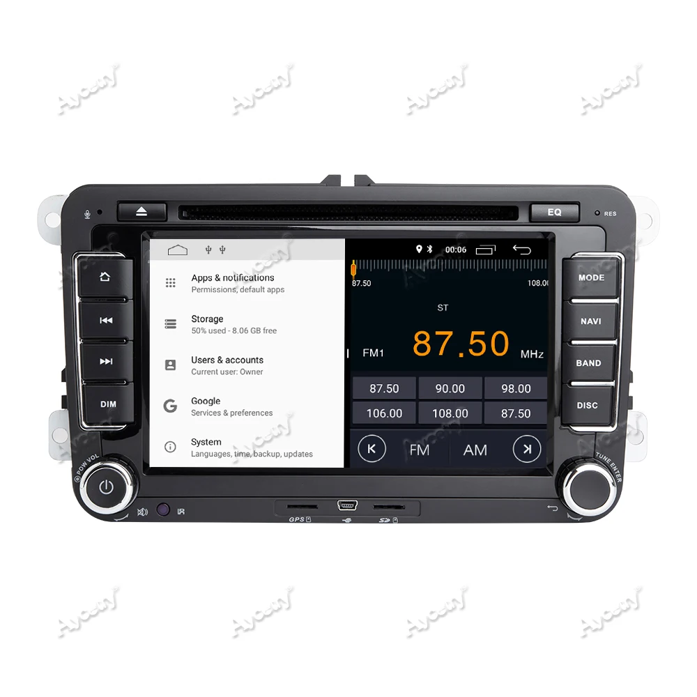 Cheap 4G DSP IPS 2 Din Android 9.0 Car dvd Multimedia player GPS Radio For VW/Volkswagen/GOLF 5 6/Polo/Passat/CC/B6/B7/Skoda/SEAT/Leon 24