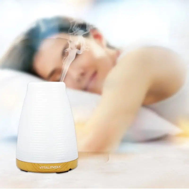 

100ml Air Purifier Aromatherapy Diffuser Humidifier Colorful Light Room Indoor Bedroom Living Room Mist Maker Silent Timer