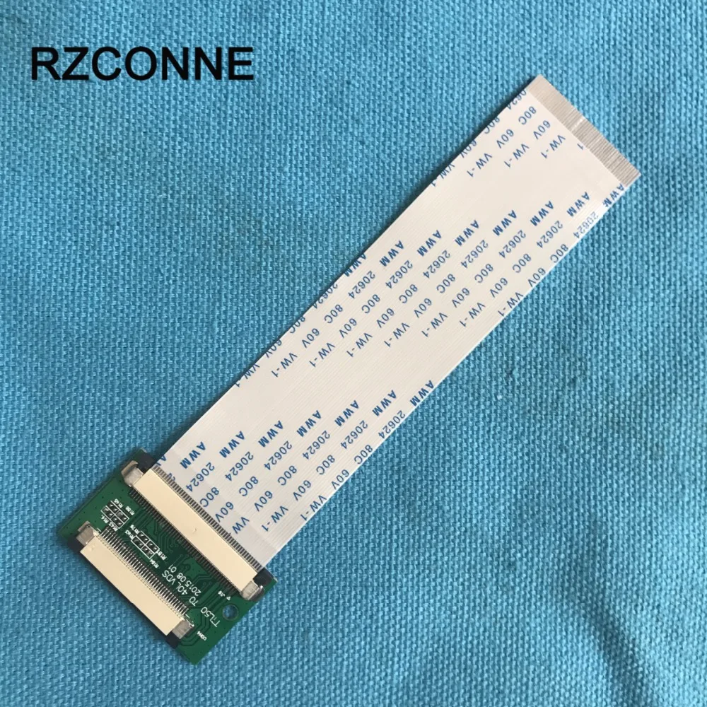

50 Pin to 40 Pin ZIF 0.5mm Connector Adapter Board For TTL LCD 2set/lot