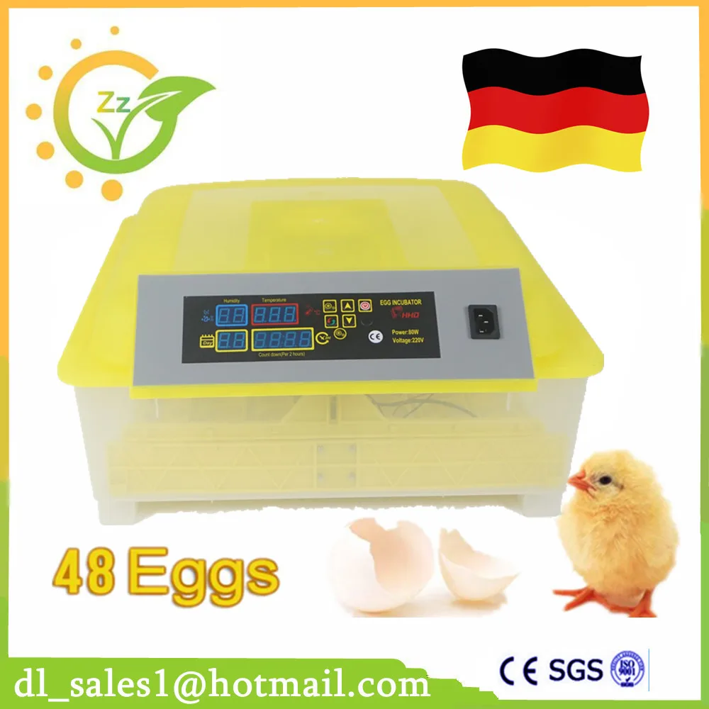 

Hot Sale Mini Industrial Brooder Hatchery Machine Fully Automatic Egg Incubator For Hatching 48 Chicken Duck Poultry Eggs