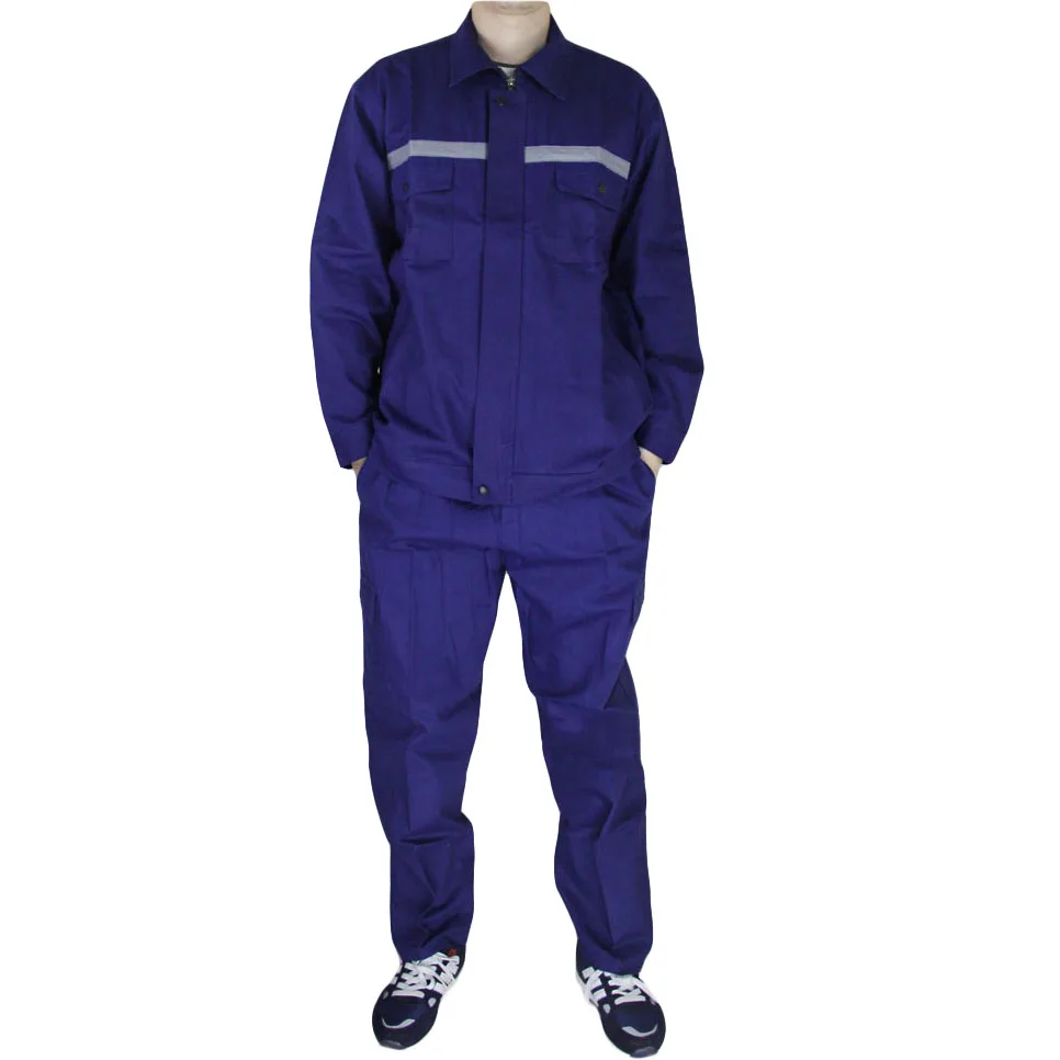 

Men Work Clothes Sets Long Sleeve Welding Suits Repair Man Mechanic Multi-pocket Labor Tooling Uniforms Jacket+Pants Plus Size