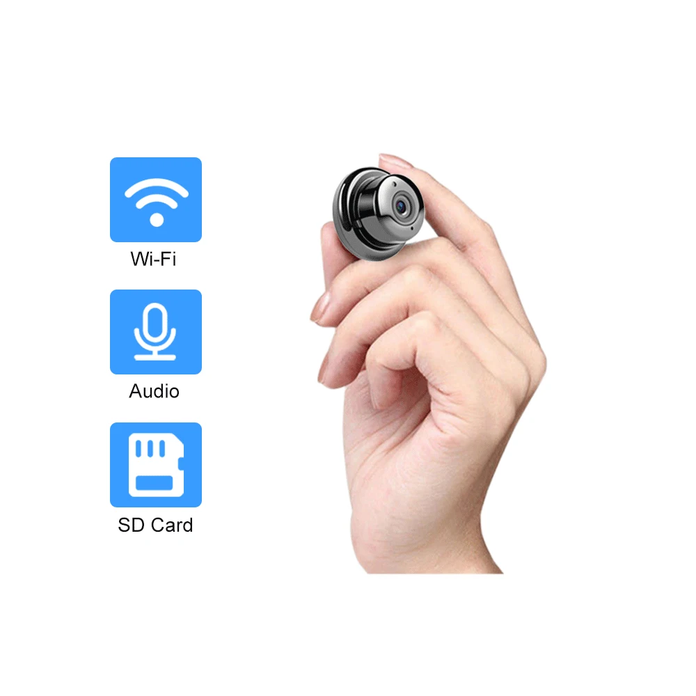 

Mini IP Camera 960P 720P HD 180 Degree Fisheye Wi-fi Camera Wireless Audio Record Home Security Baby Monitor IP Cam P2P