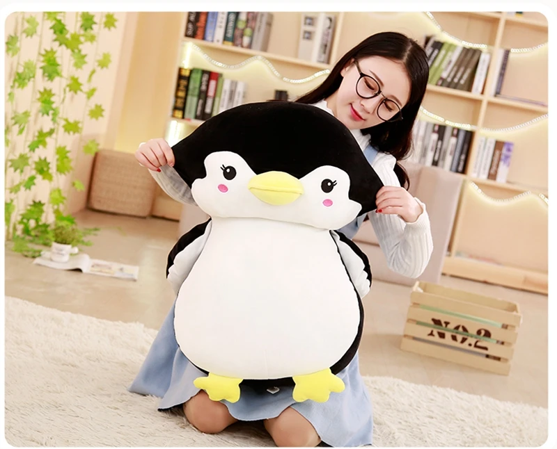 kawaii penguin doll plush toy soft animals doll child comfort sleeping pillow birthday Valentine`s Day gift for girl 24inch 60cm DY50310 (11)