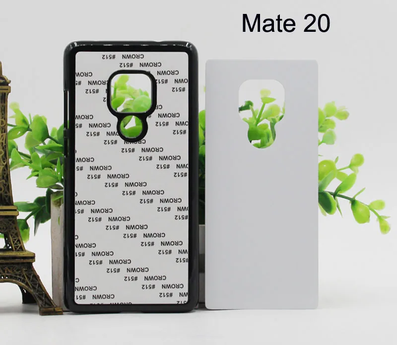 Для huawei mate 20/mate 20 pro/mate 20 Lite 2d жесткий пластиковый сублимационный чехол+ пустая алюминиевая пластина 5 шт./партия