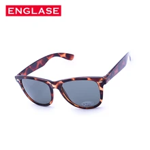 ENGLASE Women s Sunglasses TR90 Fashion Glasses Women Leopard print Sunglasses Square Women Gray lens font