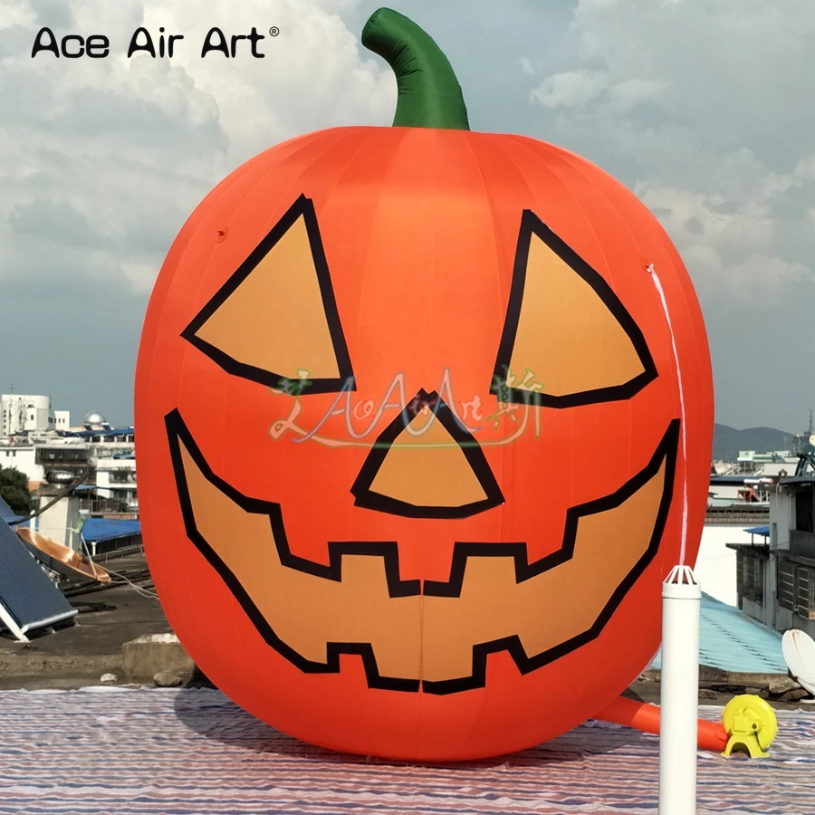  Giant Halloween inflatable pumpkins for USA made by Ace Air Art