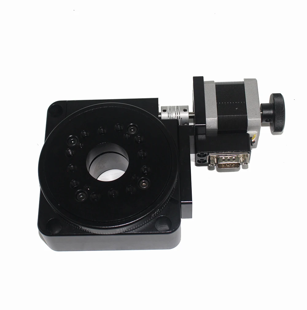 

PT-GD201 Electric Optical Rotating Platform Motorized Rotation Stage Rotating Machine 100mm