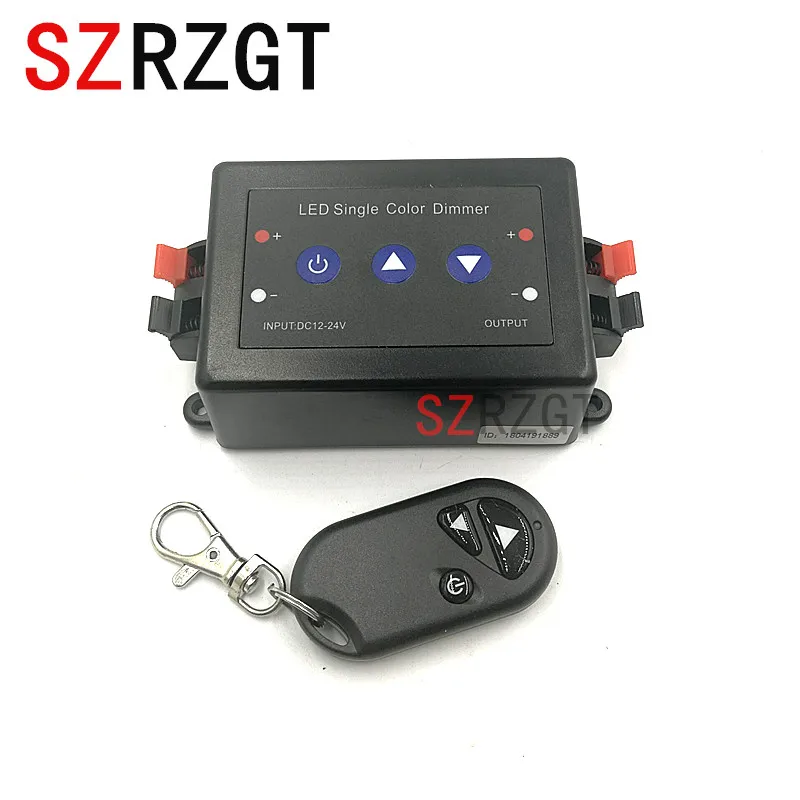 NEW DC12-24V 8A Wireless 3Keys Remote LED light RF Dimmer Controller Switch For Spotlight Recessed Strip Adjust Brightness | Лампы и