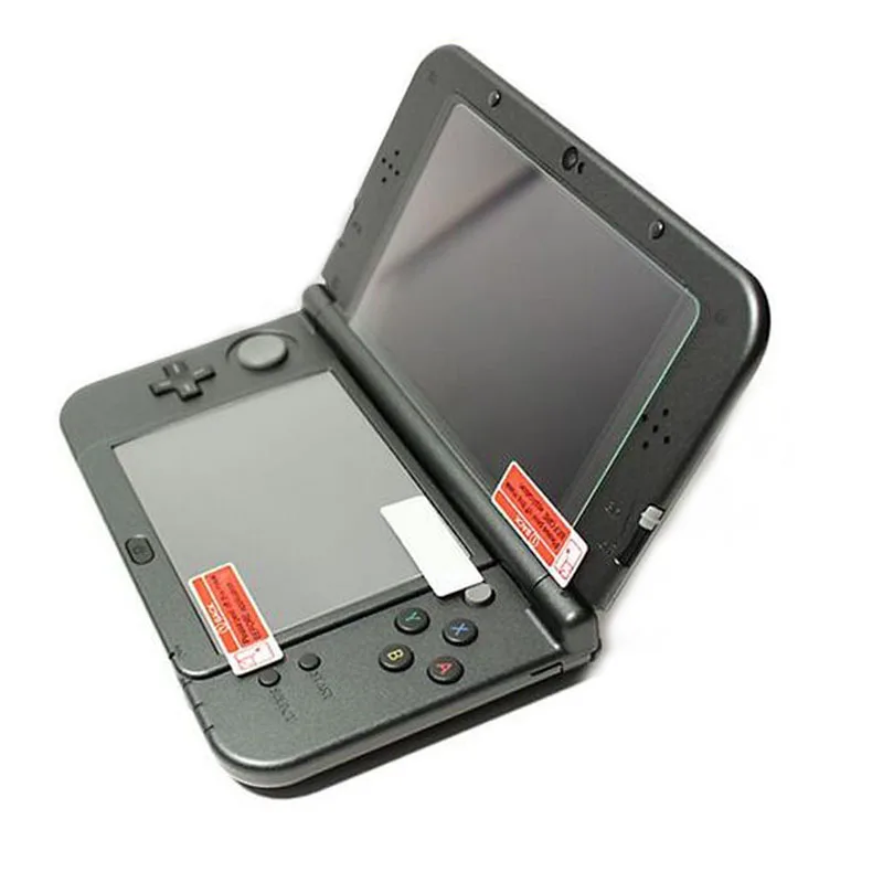 Топ закаленное Стекло для nintendo 3DS XL/LL 3dsxl/3dsll ЖК-дисплей Экран протектор Нижняя прозрачная ПЭТ полное покрытие защитная пленка